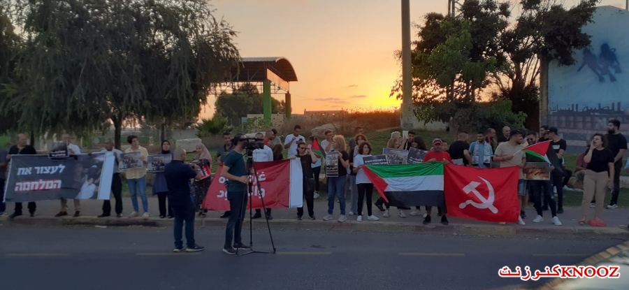 الطيبة: تظاهرة غضب ضد العدوان على غزة